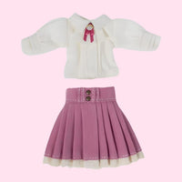 o.b.1.1.娃衣 罗马假日套装裙 12分 BJD 娃娃衣服阿巳体