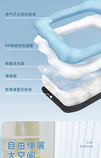 华元hoopet宠物冰垫猫咪凉席夏天降温冰丝冰窝睡觉用小狗凉垫凉席