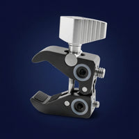 360-Degree Rotating C-Clamp with Ball Head Multi-Functional Versatile Arm Bracket Adjustable Clamp Mount with Thread Adapters Stable for Photographers, Videographers, Streamers, Desk, Studio, Rigging Setups