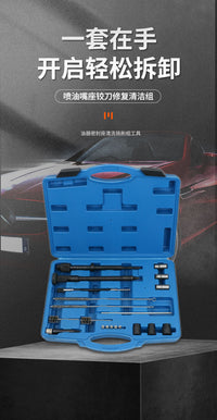Injector Seat Reamer and Cleaning Kit for Fuel Injector Repair