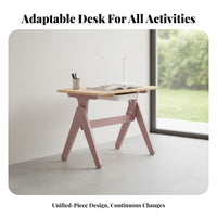 Adjustable Table and Chair Group Multi-Functional Adjustable Square activity station