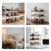 Desktop Storage Rack Compact Cup Display Rack Space-Saving for Desk