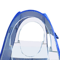 Single Person Pop-Up Fishing Tent with Rain Protection and Sun Shade for Outdoor Winter Night Fishing
