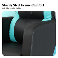 Highrear Reclining Rotating Chair Modern Aesthetic Office Furniture Ergonomic Design Lumbar and Headrest Pillows for Players