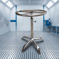Rotating Paint Spraying Turntable Paint Spraying Turntable Elevated Furniture for Workshops