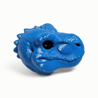 Dinosaur Head Squirrel Feeder Lightweight Creature Head Hanging Squirrel Feeder Pre-Assembled for Garden, Patio