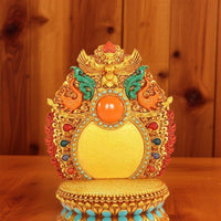 Tibetan Altar Stand Resin Buddha Shrine Strong Load-Bearing for Buddhists