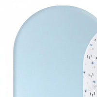 2 Pieces Stretchy Bassinet Sheet Machine Washable Fitted Bassinet Sheet Snug Fit