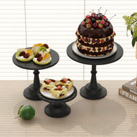 Wedding Iron Cake Stand Set with Three Tiers for Dessert Table