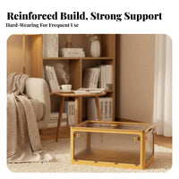 Stackable container with Doors Installationinstallationinstallation-prepared Household Storage Large Capacity