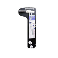 Marine-Grade Sailboat Rigging Tension Gauge Handheld Tension Meter with Calibration Plate Metal Tool Spring-Loaded for Sailors, Boat Owners, Technicians