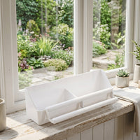 Double Compartment Feeder and Parrot Feeder Bird Cage Accessory for Water Food, Outdoor Bird Feeder and Bird Cage Supplies Tray
