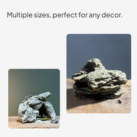 Ceramic Habitat Rock Decor for Aquariums and Terrariums