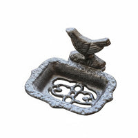 Cast Iron Shell Soap Dish Rustic Bath Accessory Heavy Duty for KTV, Courtyard