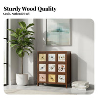 9-Drawer chest of drawers timeless design Chest of Drawers Vintage Design Multi-Functional for Homeowners, Entryway