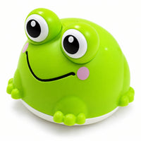 Frog Bath Toy Light-up Water Spray Toy Automatic Compact for Toddlers, Bathtub, Pool