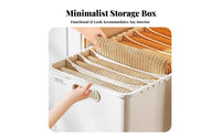 Clothing Divider Box Drawer Design Closet Organizer Large Capacity for Dorm Room