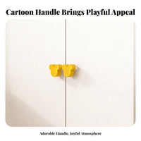 Includes Hanging Rod Cartoon creature Wardrobe Playful Aesthetic standalonestanding Wardrobe Compartmentalized Organization Clothes Organizer Easy Assembly for Children, Toddlers, Parents, Nursery, Playroom, Closet