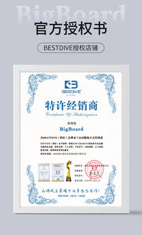 BESTDIVE潜好 2mm岚光幻彩印花拉链露背比基尼自由潜长袖潜水服