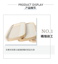 铝合金首饰盘项链戒指耳钉手链吊坠挑选盘珠宝收纳看货展示托盘