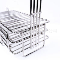 Taco Frying Basket Set - Double Layer Tortilla Fryer Basket with Spring Roll Shaping Rack