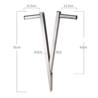 Jackfruit Cutter T-Shaped Handle Stainless Steel Jackfruit Cutter Kitchen Helper
