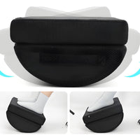Double-Layer Footrest Removable Under Desk Foot Rest Cushioned for Gamers