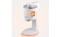 Homemade Countertop Ice Cream Maker Compact Automatic Ice Cream Maker Electric Appliance Space-Saving for Families