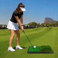 golf hitting mat