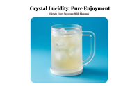 Keeps Drinks Cold Freezer Beer Mug No Ice Needed Double Wall Chiller Mug Prevents Dilution Self-Chilling Beer Stein Food Grade Material for Gift Givers, Party Goers, Adults, Home Bar, Outdoor Parties, Gifting Occasions, Barbecues