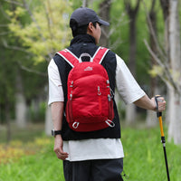 跨境户外大容量超轻便登山班背包男防泼水徒步露营双肩包女运动包
