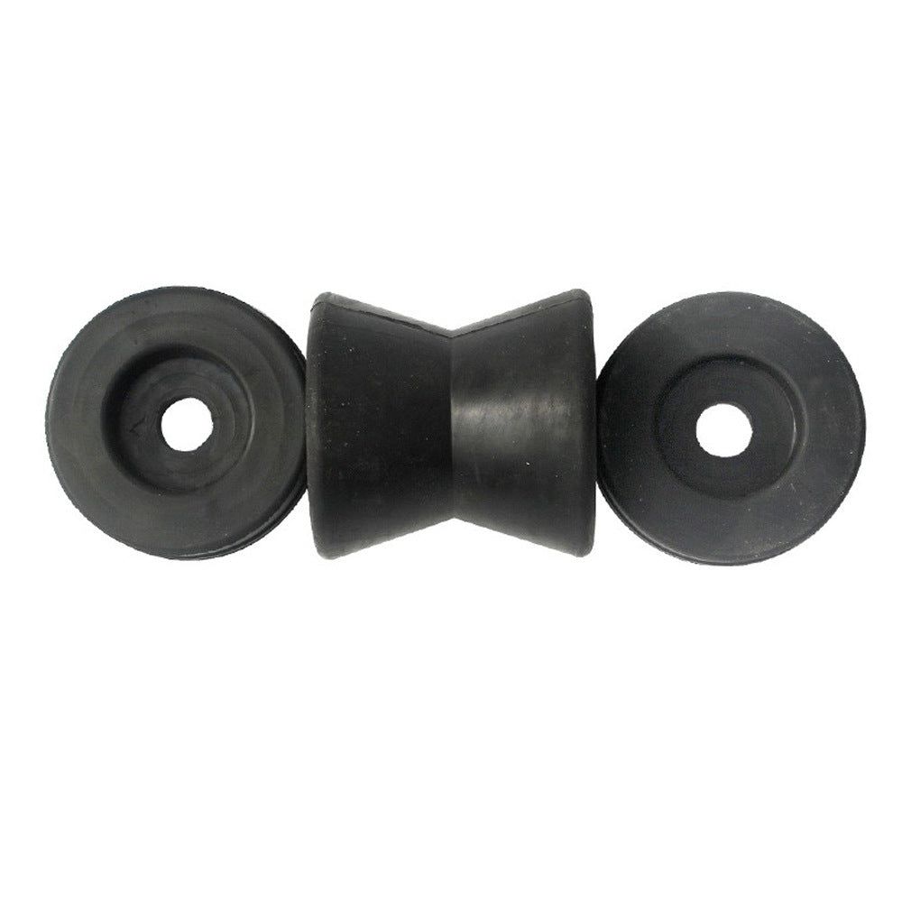 Blk Rubber 3-pc SET