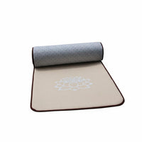 Buddhist Prostration Mat Non-Slip Base Full Body Kowtow Mat Smooth Surface Religious Supplies for Buddhists, Meditators