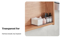 Multi-Compartment Vanity Organizer Space-Saving Multi-Compartment Vanity Tray