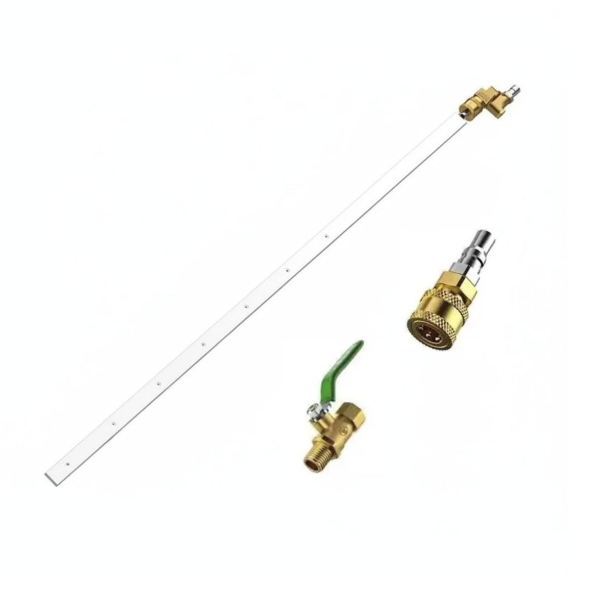 Water Tank Cleaning Rod Cooling Radiator Cleaning Rod Portable for Construction Site, Garage