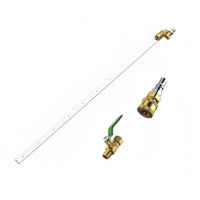 Water Tank Cleaning Rod Cooling Radiator Cleaning Rod Portable for Construction Site, Garage