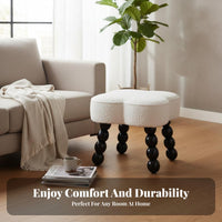 roundedd Seat Changing Bench Multi-Functional Low Stool sturdy Construction