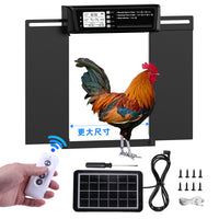 Automatic Chicken Coop Door with Timer, IP45 Waterproof Aluminum Alloy Pet Door