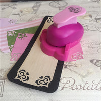 Kids DIY Paper Craft Punch Set - Border, Corner, and Embossing Tools for Scrapbooking and Card Making