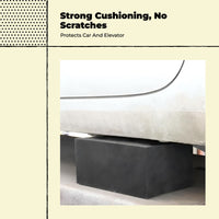 Non-slip rubber jack pad