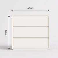 Expandable Vanity Desk Modern Minimalist Makeup Table Lighted Vanity Set Storage High Gloss Lacquer Finish Wooden Construction Suitable for Women Bedroom Dressing Area