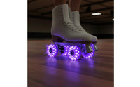Illuminate up Four-Wheel Glide Wheel Indoor/Outdoor Illuminated Four-Wheel Glide Wheel Skating Equipment 82A Hardness Even &