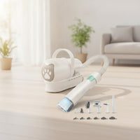 Mess-Messless Grooming Vacuum Kit Allall-in-One Pet Grooming Kit with Vacuum Powerful Suction Deshedding Brush Multi-Purpose
