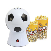 Hot Air Football Popcorn Maker, Mini Commercial Gift, EU Plug