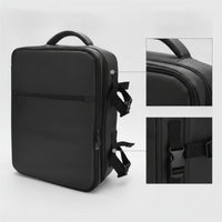 Structured Backpack with Side Pocket Compact Nylon Backpack Long-Lasting Daypack Lightweight for Commuters