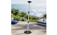 Extendable Telescopic Support Pole with Base Stable Boat Cover Support Pole Sturdy Heavy-Duty for Car Covers