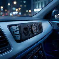 Car Stereo with Bluetooth 12V Car Stereo with USB Input Radio Radio with Clock Display Hands-Hands-Free MP3 Player with USB