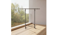 Foldable Clothes Drying Rack Telescopic Folding Drying Rack Expandable Stable for Balcony