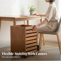 Multi-Drawer Rolling Cabinet adaptable Office Furniture Easy Assembly