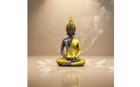 Thai Buddha Figurine Southeast Asian Design House Decoration Gilded Finish